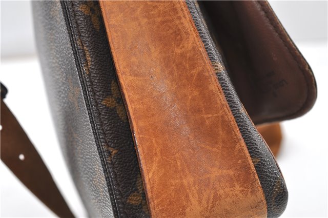 Authentic Louis Vuitton Monogram Cartouchiere GM M51252 Shoulder Cross Bag 0844G