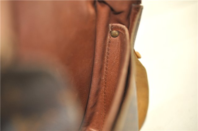 Authentic Louis Vuitton Monogram Cartouchiere GM M51252 Shoulder Cross Bag 0844G