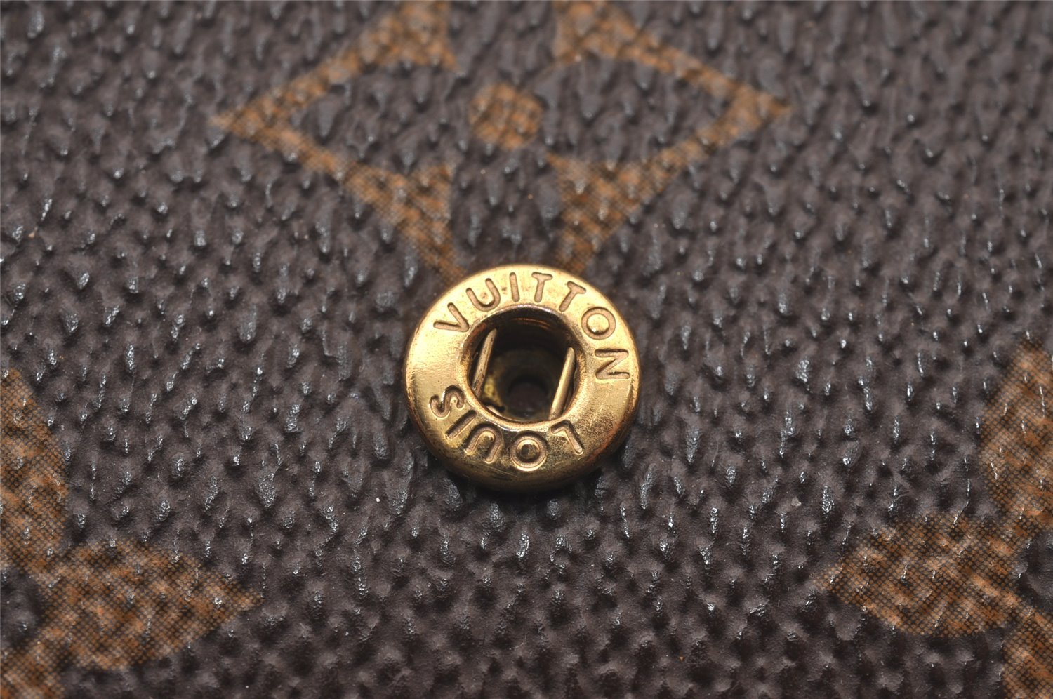 Authentic Louis Vuitton Monogram Agenda PM Notebook Cover R20005 LV 0844I