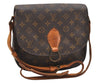 Authentic Louis Vuitton Monogram Saint Cloud GM M51242 Shoulder Cross Bag 0845G