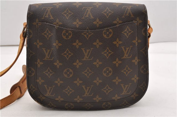 Authentic Louis Vuitton Monogram Saint Cloud GM M51242 Shoulder Cross Bag 0845G