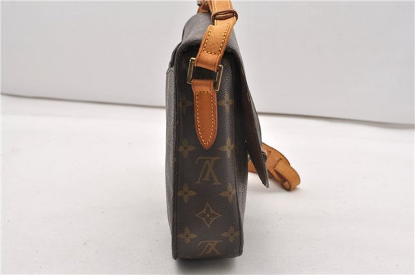 Authentic Louis Vuitton Monogram Saint Cloud GM M51242 Shoulder Cross Bag 0845G