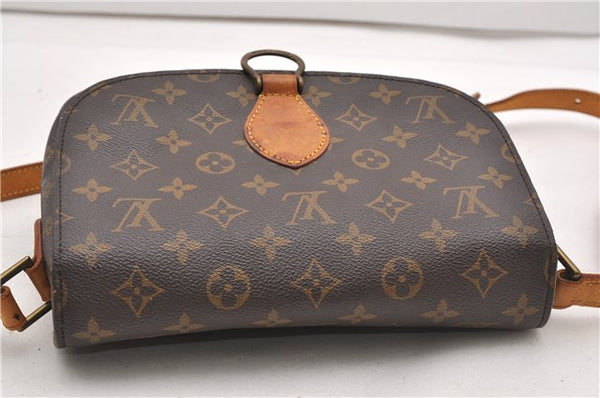 Authentic Louis Vuitton Monogram Saint Cloud GM M51242 Shoulder Cross Bag 0845G