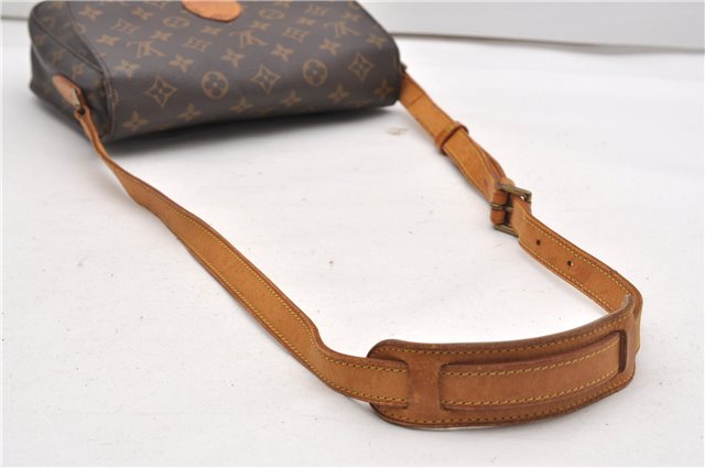 Authentic Louis Vuitton Monogram Saint Cloud GM M51242 Shoulder Cross Bag 0845G