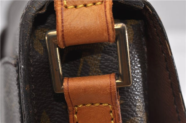 Authentic Louis Vuitton Monogram Saint Cloud GM M51242 Shoulder Cross Bag 0845G