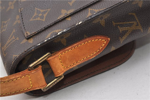Authentic Louis Vuitton Monogram Saint Cloud GM M51242 Shoulder Cross Bag 0845G