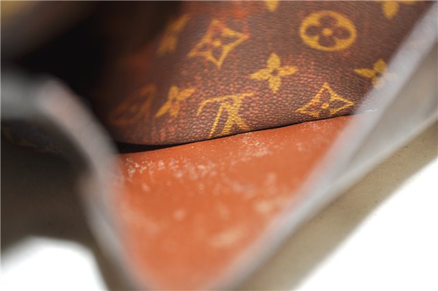 Authentic Louis Vuitton Monogram Saint Cloud GM M51242 Shoulder Cross Bag 0845G