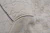 Authentic GUCCI Guccissima Sukey Shoulder Tote Bag GG Leather 211944 White 0846I