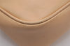 Authentic GUCCI Vintage Bamboo Shoulder Hand Bag Leather 0013865 Beige 0847I