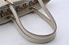 Authentic GUCCI Guccissima GG Leather Shoulder Tote Bag 145993 White 0848D