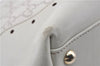 Authentic GUCCI Guccissima GG Leather Shoulder Tote Bag 145993 White 0848D