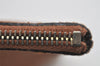 Authentic GUCCI Bamboo Clutch Hand Bag Purse Leather 376858 Brown 0848I