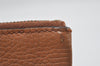 Authentic GUCCI Bamboo Clutch Hand Bag Purse Leather 376858 Brown 0848I