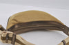 Authentic GUCCI Sherry Line Shoulder Bag Nylon Leather 0014186 Gold 0849I