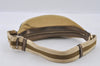 Authentic GUCCI Sherry Line Shoulder Bag Nylon Leather 0014186 Gold 0849I