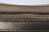 Authentic GUCCI Sherry Line Shoulder Bag Nylon Leather 0014186 Gold 0849I