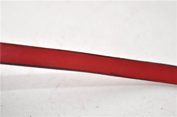 Authentic Louis Vuitton Epi Pochette Accessoires Pouch M5298M Red LV 0854G