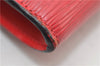 Authentic Louis Vuitton Epi Pochette Accessoires Pouch M5298M Red LV 0854G