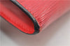 Authentic Louis Vuitton Epi Pochette Accessoires Pouch M5298M Red LV 0854G