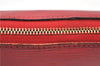 Authentic Louis Vuitton Epi Pochette Accessoires Pouch M5298M Red LV 0854G