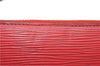 Authentic Louis Vuitton Epi Pochette Accessoires Pouch M5298M Red LV 0854G