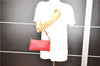 Authentic Louis Vuitton Epi Pochette Accessoires Pouch M5298M Red LV 0854G