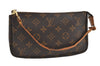 Authentic Louis Vuitton Monogram Pochette Accessoires Pouch M51980 LV 0854I