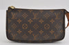 Authentic Louis Vuitton Monogram Pochette Accessoires Pouch M51980 LV 0854I