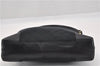 Authentic GUCCI Shoulder Bag GG Canvas Leather 0014231 Black 0855G