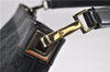 Authentic GUCCI Shoulder Bag GG Canvas Leather 0014231 Black 0855G
