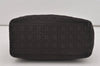 Authentic Christian Dior Lady Dior Canvas Cannage Hand Bag Brown CD Junk 0855I