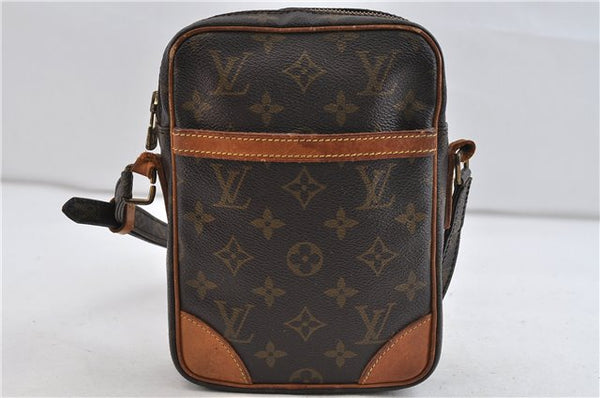 Authentic Louis Vuitton Monogram Danube Shoulder Cross Body Bag M45266 LV 0856D