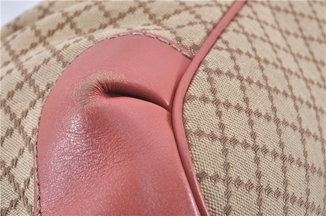 Authentic GUCCI Diamante Sukey 2Way Tote Bag Canvas Leather 247902 Brown 0856G