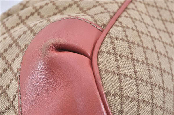 Authentic GUCCI Diamante Sukey 2Way Tote Bag Canvas Leather 247902 Brown 0856G