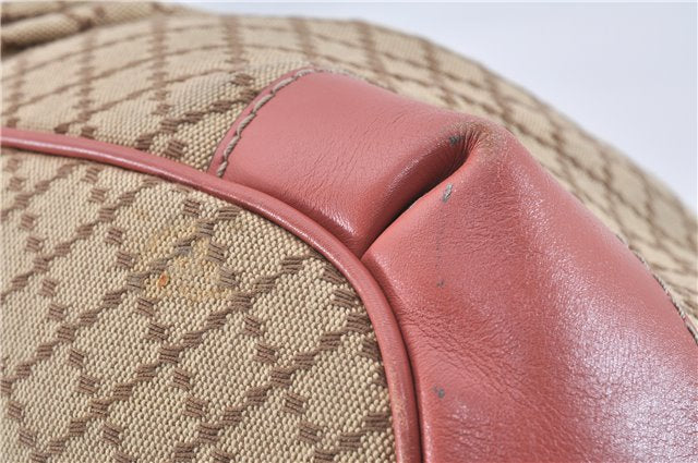 Authentic GUCCI Diamante Sukey 2Way Tote Bag Canvas Leather 247902 Brown 0856G