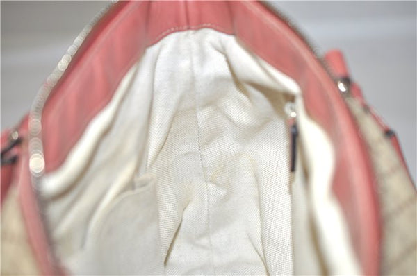 Authentic GUCCI Diamante Sukey 2Way Tote Bag Canvas Leather 247902 Brown 0856G