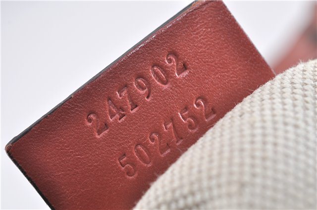 Authentic GUCCI Diamante Sukey 2Way Tote Bag Canvas Leather 247902 Brown 0856G