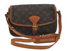 Authentic Louis Vuitton Monogram Sologne Shoulder Cross Body Bag M42250 LV 0857I