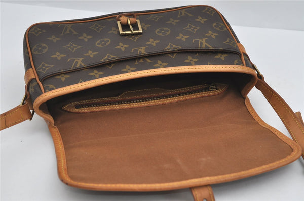 Authentic Louis Vuitton Monogram Sologne Shoulder Cross Body Bag M42250 LV 0857I