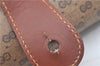 Auth GUCCI Micro GG PVC Leather Shoulder Cross Body Bag Purse Brown Junk 0858G