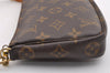 Authentic Louis Vuitton Monogram Pochette Accessoires Pouch M51980 LV 0859I