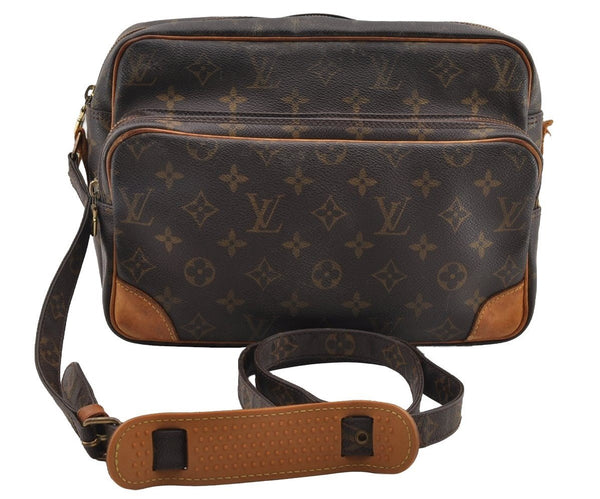 Authentic Louis Vuitton Monogram Nile Shoulder Cross Body Bag M45244 Junk 0860I