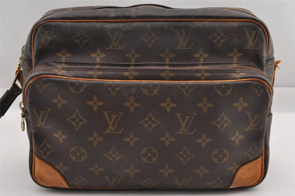 Authentic Louis Vuitton Monogram Nile Shoulder Cross Body Bag M45244 Junk 0860I