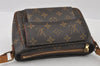 Authentic Louis Vuitton Monogram Viva Cite PM Shoulder Cross Bag M51165 LV 0861I