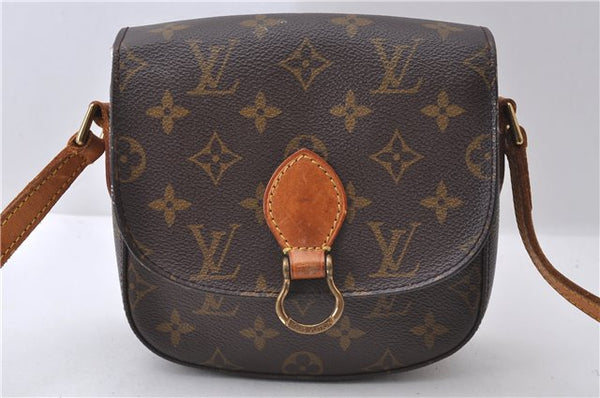 Auth Louis Vuitton Monogram Saint Cloud PM Shoulder Cross Bag M51244 LV 0862D