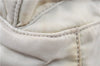Authentic PRADA Nylon Tessuto Saffiano Leather Shoulder Cross Bag Ivory 0862G