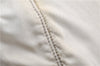 Authentic PRADA Nylon Tessuto Saffiano Leather Shoulder Cross Bag Ivory 0862G