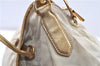 Authentic PRADA Nylon Tessuto Saffiano Leather Shoulder Cross Bag Ivory 0862G