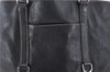 Authentic PRADA Vintage Leather Nappa Shoulder Tote Bag Purse Black 0863F