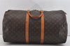 Authentic Louis Vuitton Monogram Keepall 55 Travel Boston Bag M41424 LV 0863I